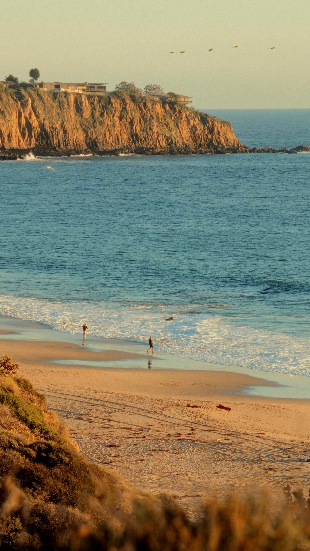 A quiet moment on the California coast
